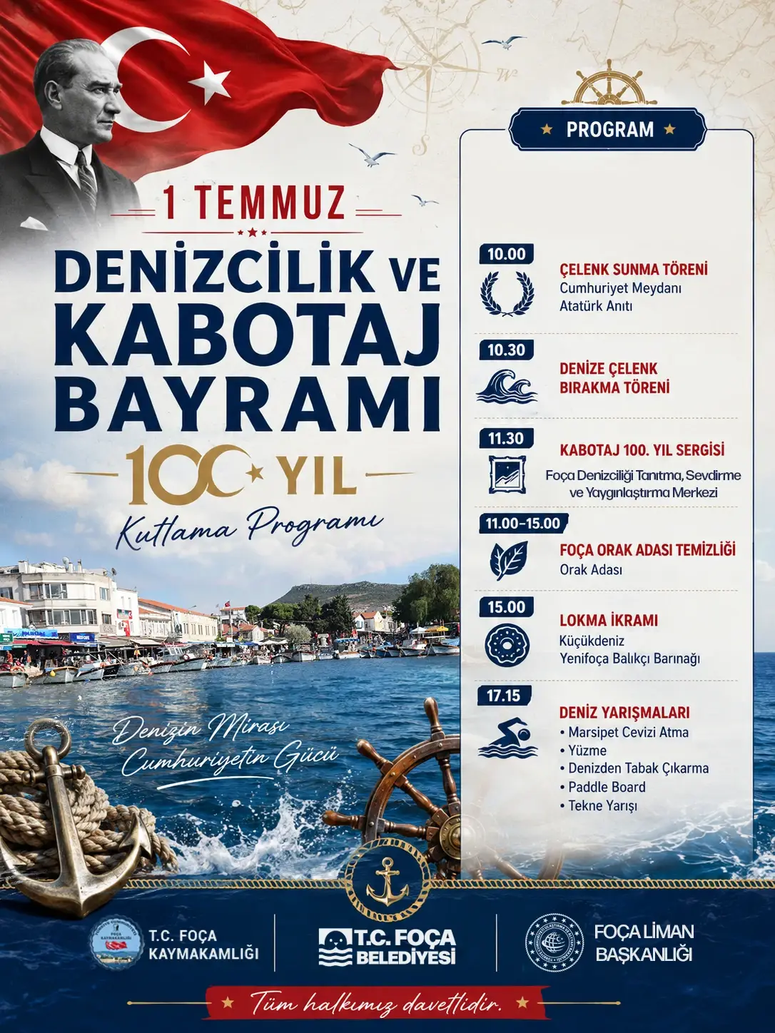 Kabotaj Bayramı Yüzme Yarışmaları
